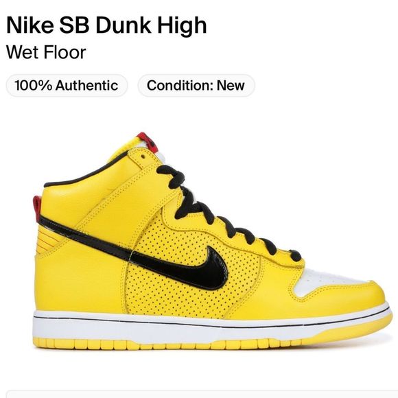 Nike SB Dunk High - Wet Floor - Picture 1 of 5